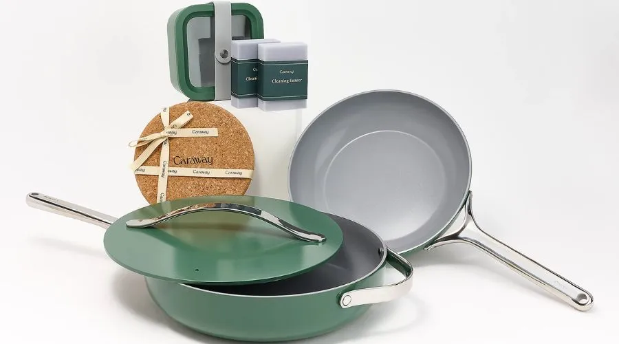 Ceramic Nonstick Cookware Set & Container