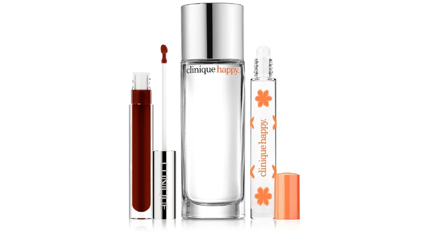 Clinique Perfectly Happy Fragrance + Lip GlossSet