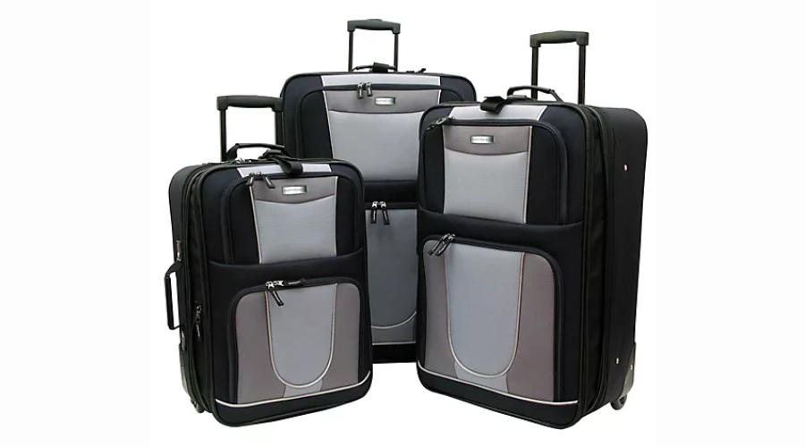 Geoffrey Beene Carnegie 3pc. Vertical Luggage Set
