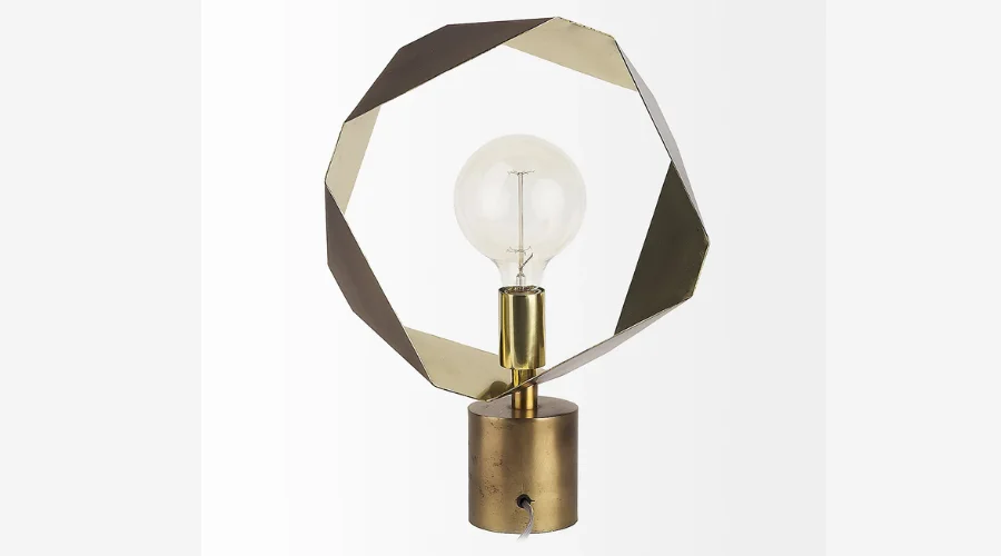 Golden Halo Table Or Desk Lamp 