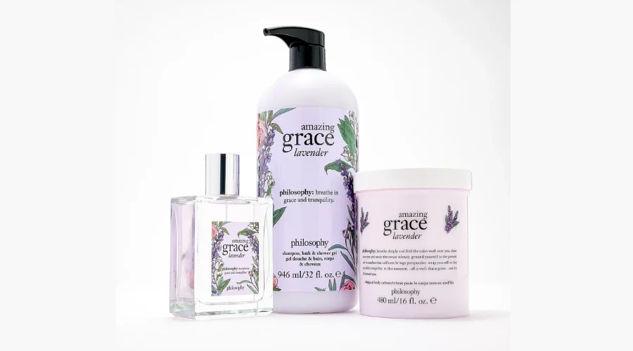Philosophy Supersize 3-pc Amazing Grace Twist Fragrance Layering Gift Set
