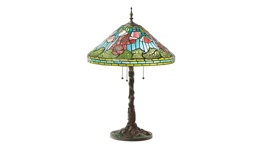 River Of Goods-Tiffany Stained Glass Lamp