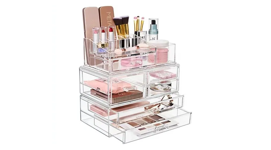 Six Drawer Makeup and Jewellery Storage Case 