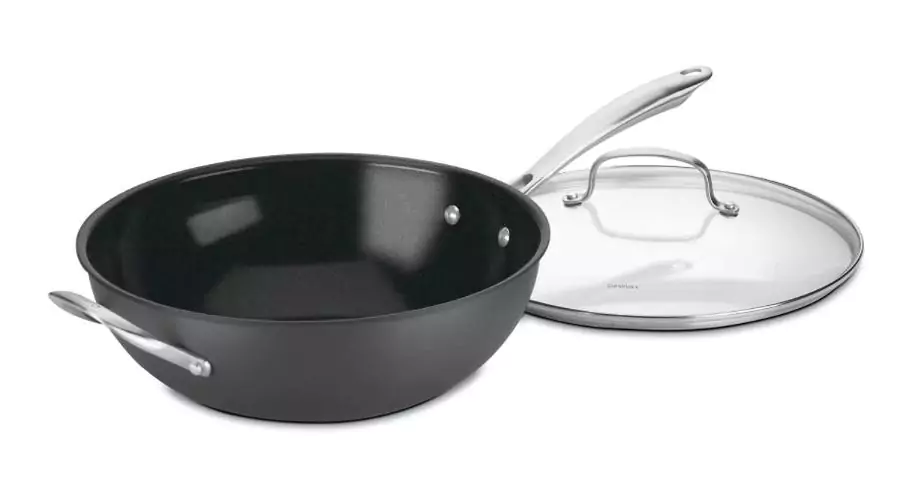 Cuisinart 12’’ Stir Fry Wok with Glass Cover 