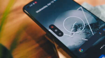 how to screen record on android
