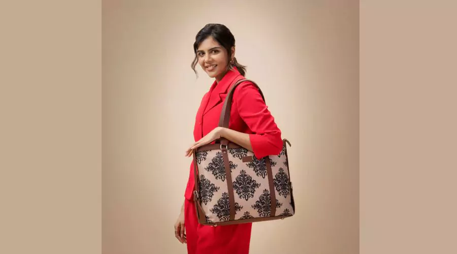 Mughal Motif Office Bag For Women