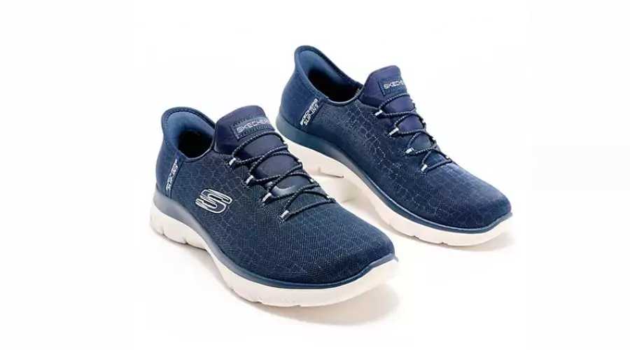 Skechers Slip-ins Summits Washable Sparkle Mesh Sneakers