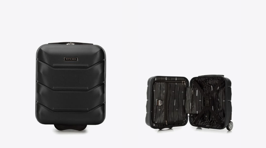 ABS cabin suitcase with grooves | Feedhour