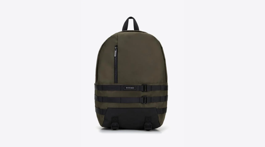 Green Men’s multifunctional backpack with front straps | Feedhour