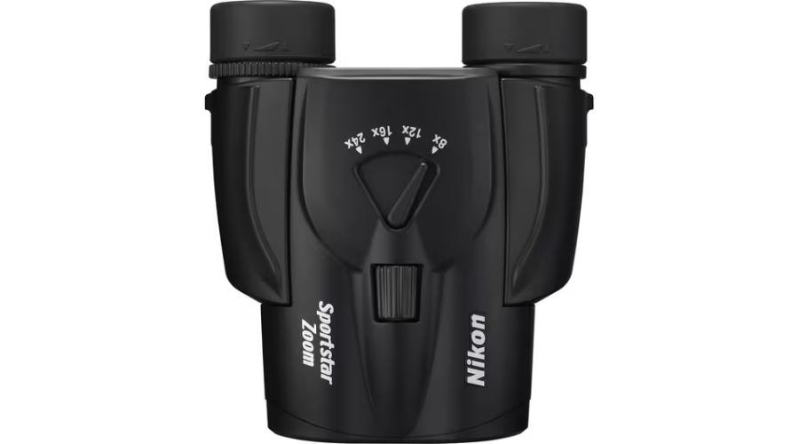 NIKON Sportstar Zoom 8-24 x 25 mm Binoculars - Black | Feedhour
