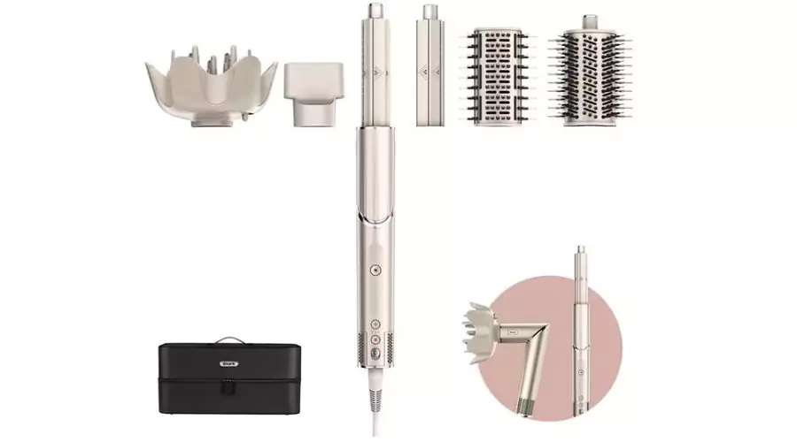 Shark HD440SLUK FlexStyle 5-in-1 Air Styler & Hair Dryer with storage case