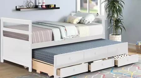 Trundle Bed With Drawers: Must-Have Furniture For Both Space & Style!