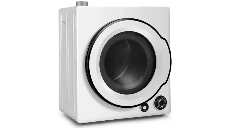 1350W Electric Compact Dryer with 5 Drying Programs by Costway 