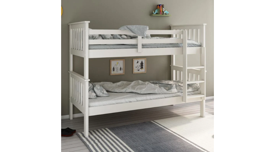 Atlantis Solid Pine Wooden Bunk Bed