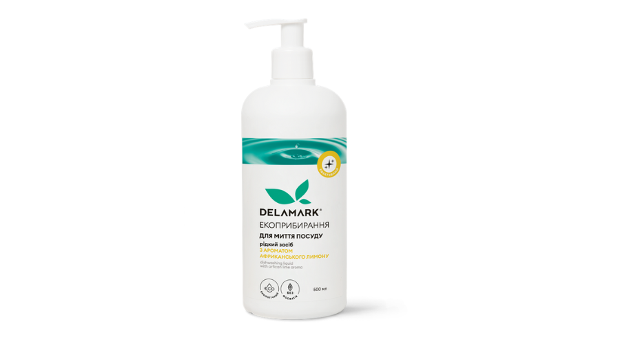 Dishwashing Liquid DelaMark African Lemon