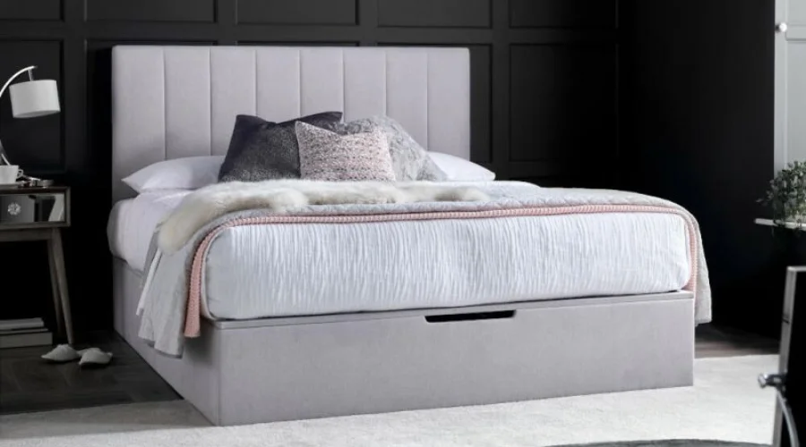 King Size Lincoln Connect Ottoman Storage Bed Frame