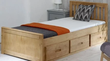 Single Bed With Drawers
