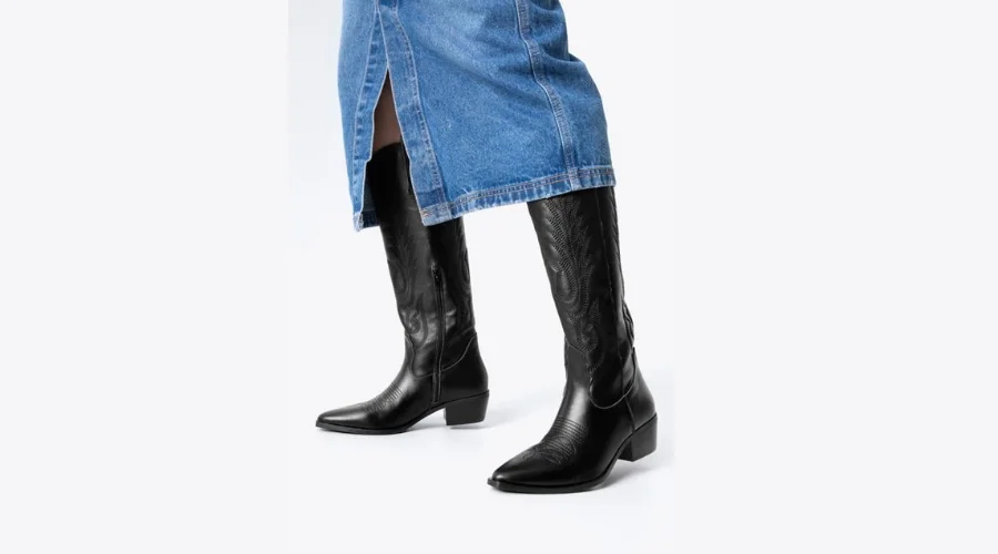 Women’s Leather Cowboy Boots