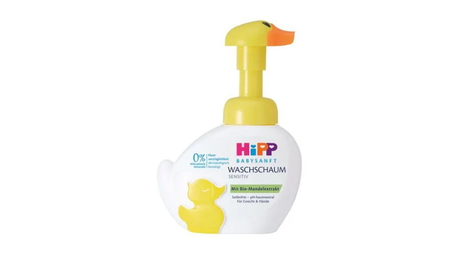 Children's foam for washing HIPP Babysanft, 250 ml