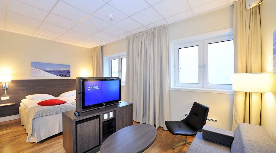 Accommodation options: Scandic Grand Tromsø, Norway