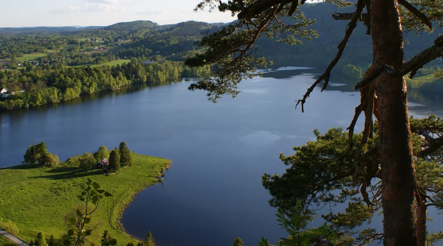 Semsvannet Lake