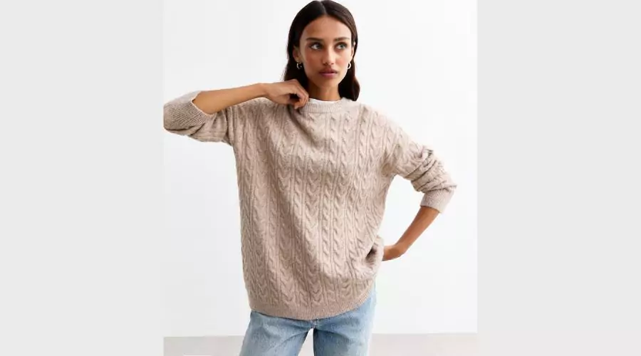 Mink Crew Neck Jumper