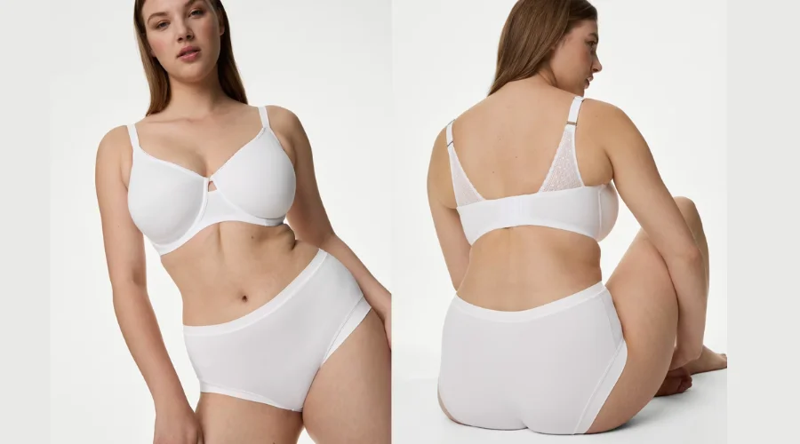 Cool Comfort Cotton Rich Minimiser Bra