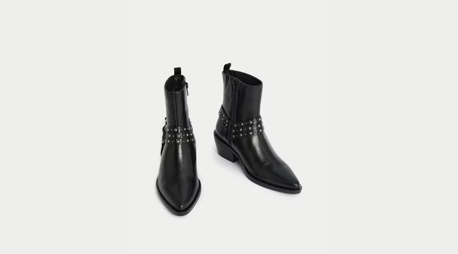 Leather Block Heel Ankle Boots Review
