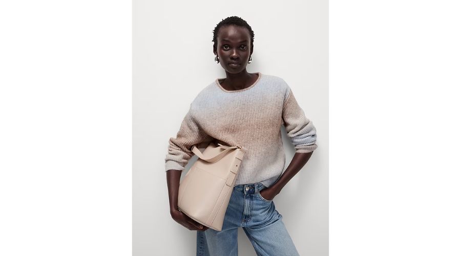 Ombre Crew Neck Jumper