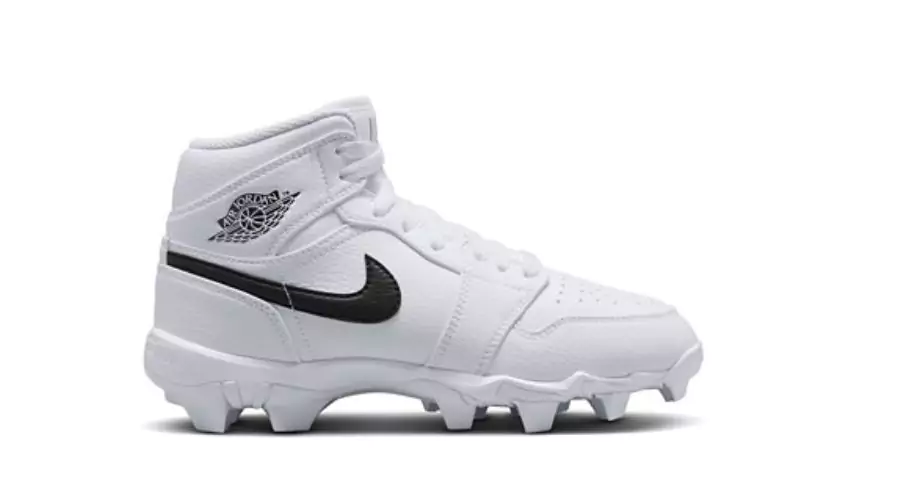 Little Boys' Jordan 1 Mid Molded Football Cleats