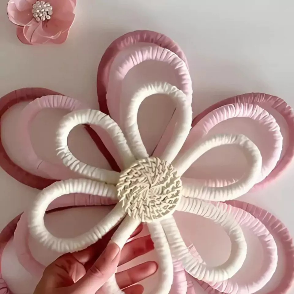 Flower Wall Hanging | Kids Room | Girls Room Decor