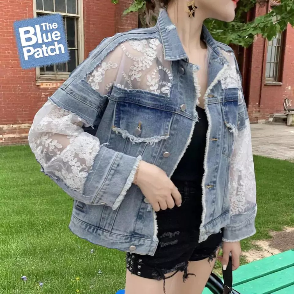 Embroidered “Mrs” Bride Denim Jacket