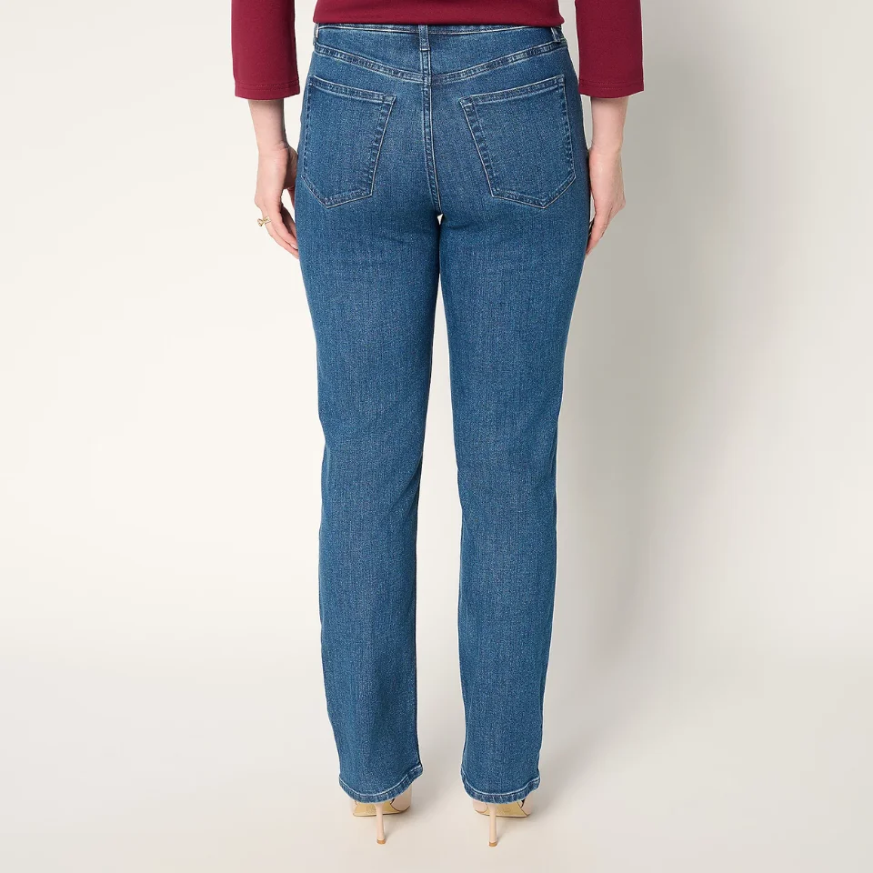 BEAUTIFUL by Lawrence Zarian Regular Classic Slim Straight Ankle Jean
