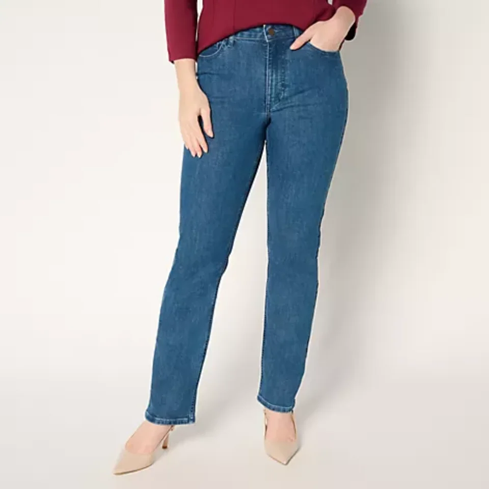BEAUTIFUL by Lawrence Zarian Regular Classic Slim Straight Ankle Jean