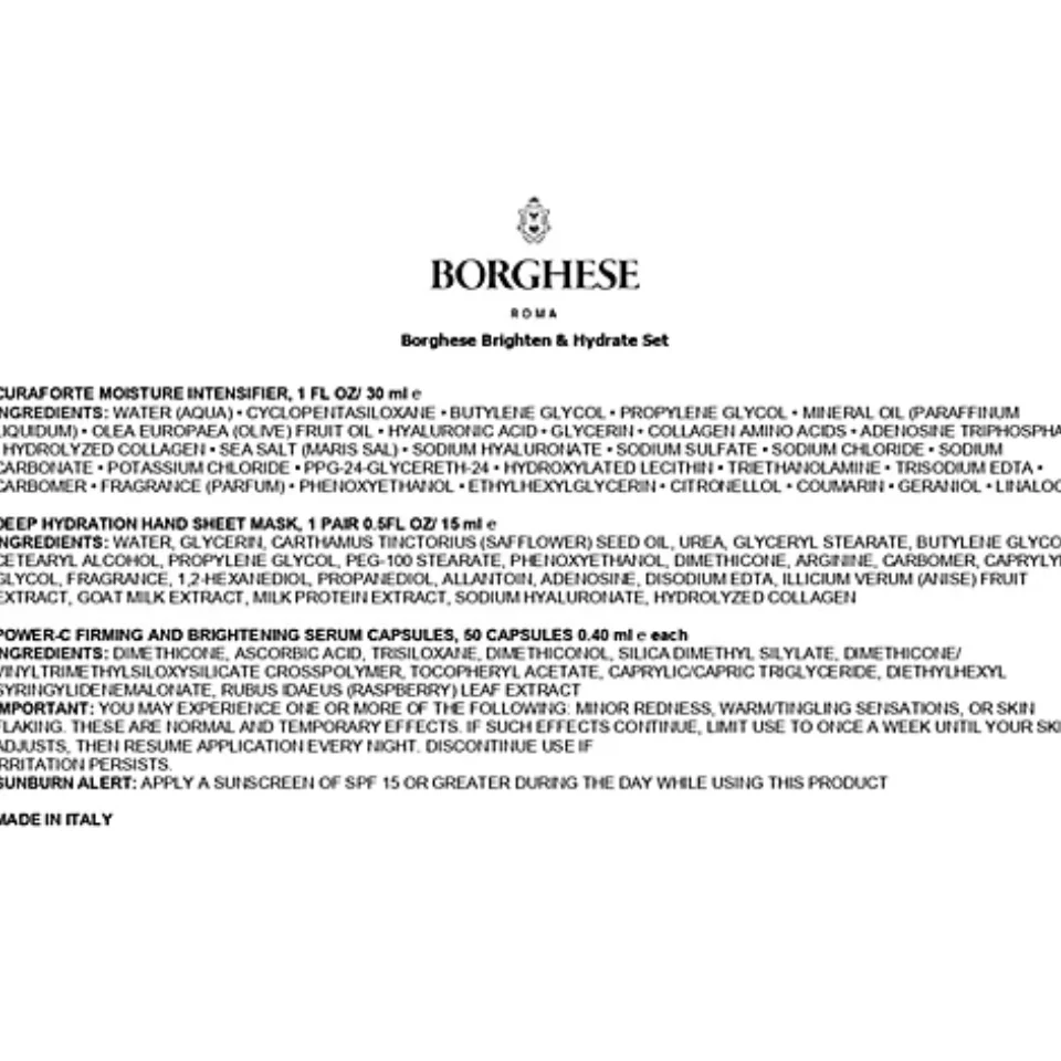 _Borghese 3-Piece Brighten and Hydrate Set